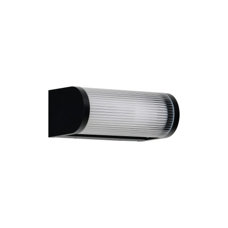 Kinkiet zewnętrzny LED EBRO IP65 12 W 3000 K AZ6764 Azzardo czarny / przezroczysty