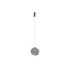 Lampa wisząca LED EUFORIA 13 1 AZ6797 Azzardo chromowana / przezroczysta