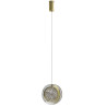 Lampa wisząca LED EUFORIA 13 1 AZ6734 Azzardo złota / przezroczysta
