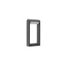 Lampa ogrodowa stojąca LED FRAME 30 3000 K AZ6684 Azzardo ciemnoszara