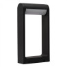 Lampa ogrodowa stojąca LED FRAME 30 4000 K AZ6761 Azzardo czarna
