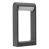 Lampa ogrodowa stojąca LED FRAME 30 4000 K AZ6686 Azzardo ciemnoszara