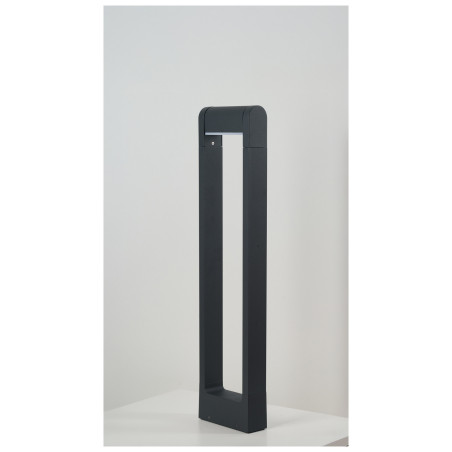 Lampa ogrodowa stojąca LED FRAME 60 3000 K AZ6629 Azzardo ciemnoszara