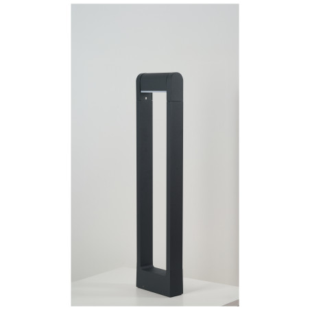Lampa ogrodowa stojąca LED FRAME 60 3000 K AZ6629 Azzardo ciemnoszara