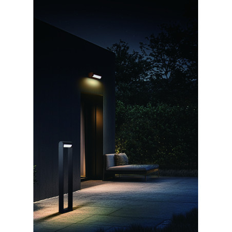 Lampa ogrodowa stojąca LED FRAME 60 4000 K AZ6630 Azzardo ciemnoszara