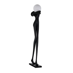 Lampa podłogowa HESTIA AZ6787 Azzardo czarna / biała