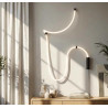 Lampa wisząca LED ściemniana IVY 3 m AZ6751 Azzardo czarna / biała