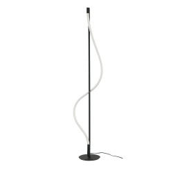 Lampa podłogowa LED ściemniana IVY AZ6749 Azzardo czarna / biała