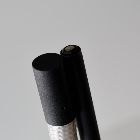 Lampa podłogowa LED ściemniana IVY AZ6749 Azzardo czarna / biała