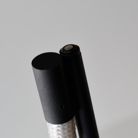 Lampa podłogowa LED ściemniana IVY AZ6749 Azzardo czarna / biała