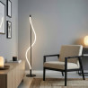 Lampa podłogowa LED ściemniana IVY AZ6749 Azzardo czarna / biała
