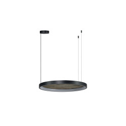 Lampa wisząca LED KRYPTON 60 CCT AZ6664 Azzardo czarna / brązowa