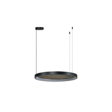 Lampa wisząca LED KRYPTON 60 CCT AZ6664 Azzardo czarna / brązowa