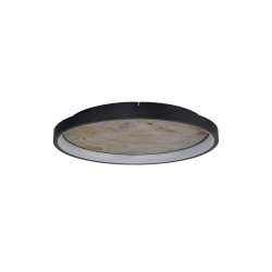 Plafon LED KRYPTON 60 CCT AZ6665 Azzardo czarny / brązowy