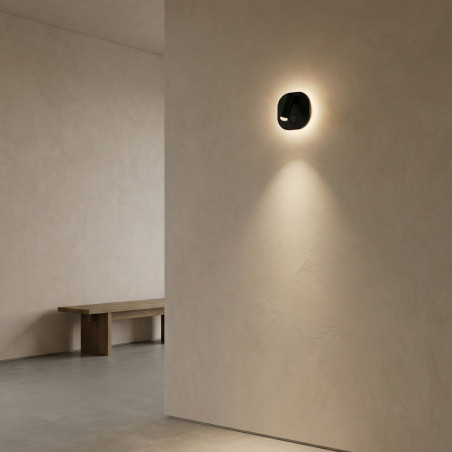 Kinkiet LED ściemniany LARA 3 W+6 W CCT AZ7017 Azzardo czarny
