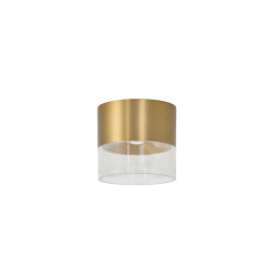 Oczko natynkowe LED LIMAN 10 W CCT AZ6551 Azzardo złote / przezroczyste