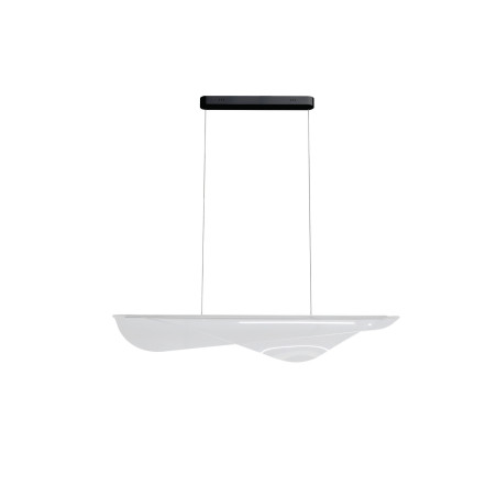 Lampa wisząca LED MANTA 120 3000 K AZ6794 Azzardo czarna / przezroczysta