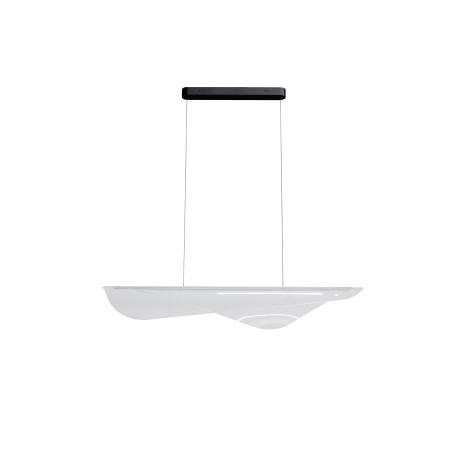 Lampa wisząca LED MANTA 120 3000 K AZ6794 Azzardo czarna / przezroczysta