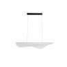 Lampa wisząca LED MANTA 120 3000 K AZ6794 Azzardo czarna / przezroczysta