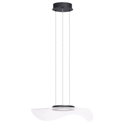 Lampa wisząca LED MEDUSA 50 3000 K AZ6788 Azzardo czarna / przezroczysta
