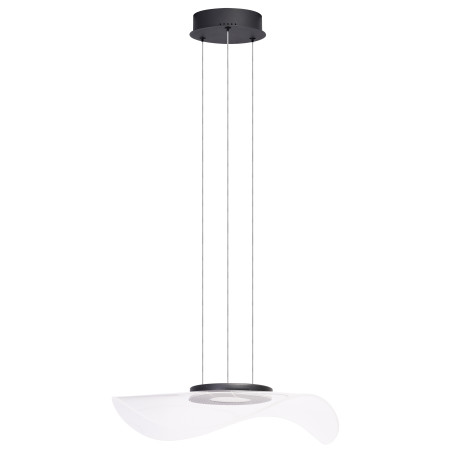 Lampa wisząca LED MEDUSA 50 3000 K AZ6788 Azzardo czarna / przezroczysta