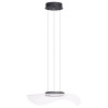 Lampa wisząca LED MEDUSA 50 3000 K AZ6788 Azzardo czarna / przezroczysta