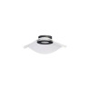 Plafon LED MEDUSA 50 3000 K AZ6790 Azzardo czarny / przezroczysty