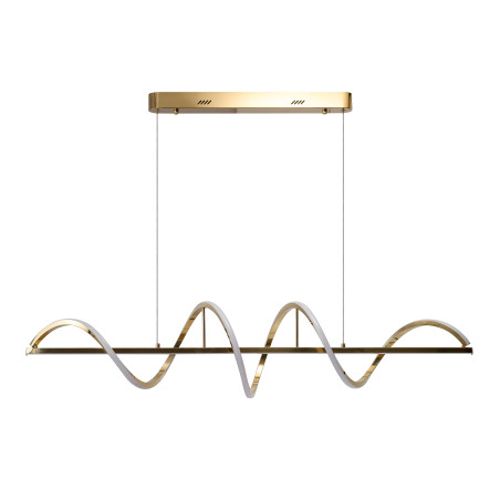 Lampa wisząca LED ściemniana MEMPHIS AZ6814 Azzardo złota