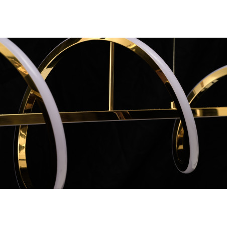 Lampa wisząca LED ściemniana MEMPHIS AZ6814 Azzardo złota