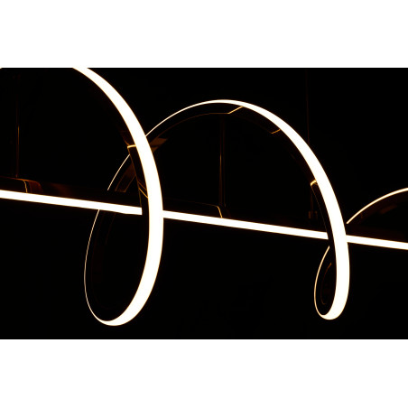 Lampa wisząca LED ściemniana MEMPHIS AZ6814 Azzardo złota