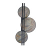 Kinkiet LED MOONS CCT AZ6666 Azzardo brązowy / czarny