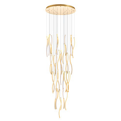 Lampa wisząca LED ściemniana FLOW 41 3000 K AZ6818 Azzardo złota