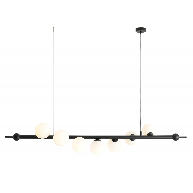 LAMPA WISZĄCA WAVE 7 BLACK LAMPA WISZĄCA WAVE 7 BLACK