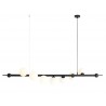 LAMPA WISZĄCA WAVE 7 BLACK