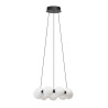 Lampa wisząca LED ściemniana PERLA 40 AZ6894 Azzardo czarna / biała