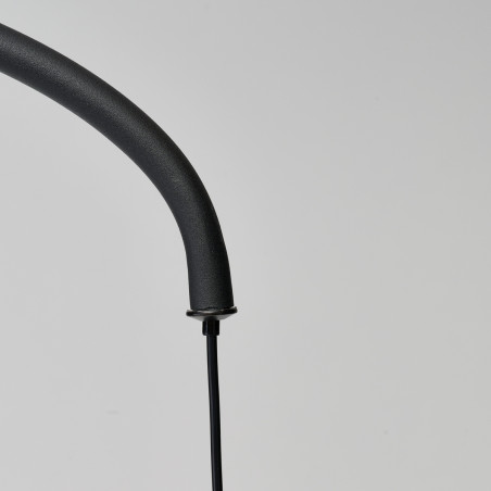 Lampa wisząca LED ściemniana PERLA LINE AZ6896 Azzardo czarna / biała