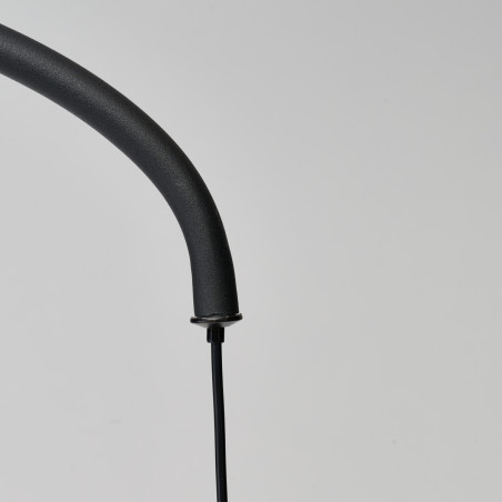 Lampa wisząca LED ściemniana PERLA LINE AZ6896 Azzardo czarna / biała