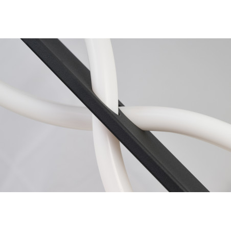 Lampa wisząca LED ściemniana PESCARA 120 AZ6745 Azzardo czarna / biała