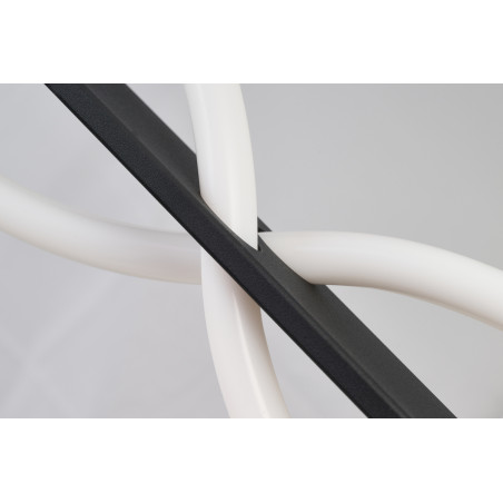 Lampa wisząca LED ściemniana PESCARA 120 AZ6745 Azzardo czarna / biała