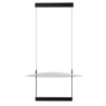 Lampa wisząca LED ściemniana PORTOFINO 42 AZ6659 Azzardo biała / czarna