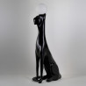 Lampa podłogowa PUMA AZ6786 Azzardo czarna / biała