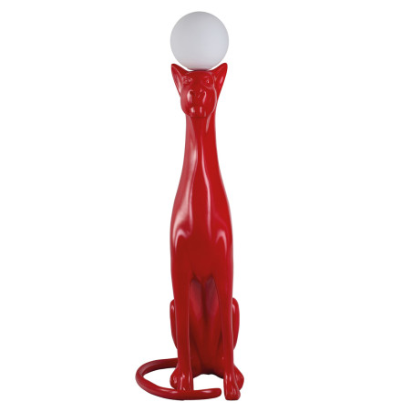 Lampa podłogowa PUMA AZ6785 Azzardo czerwona / biała