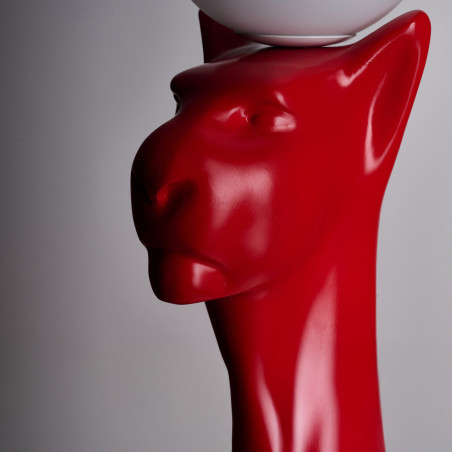Lampa podłogowa PUMA AZ6785 Azzardo czerwona / biała