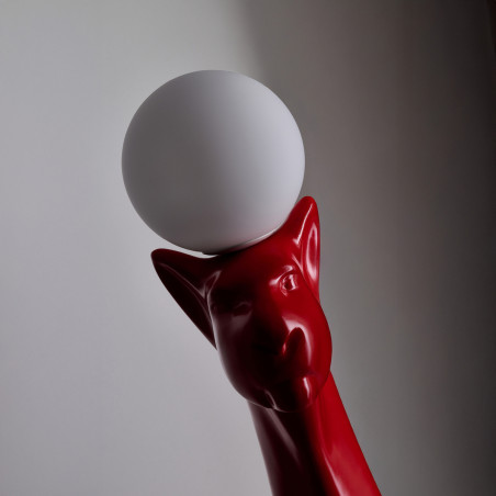Lampa podłogowa PUMA AZ6785 Azzardo czerwona / biała