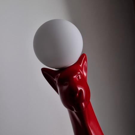 Lampa podłogowa PUMA AZ6785 Azzardo czerwona / biała