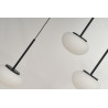 Lampa wisząca LED SERENITY 12 AZ6534 Azzardo czarna / biała