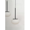 Lampa wisząca LED SERENITY 12 AZ6534 Azzardo czarna / biała
