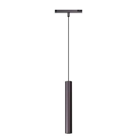 Lampa wisząca szynowa magnetyczna LED SIGMA ANGOLA 12 W CCT BLUETOOTH AZ7204 Azzardo tytanowa