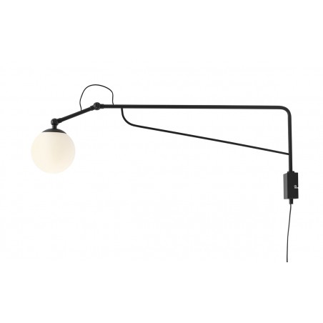 KINKIET SOHO GLASS MAŁY BLACK