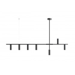 LAMPA WISZACA TREVO 7 ALL BLACK